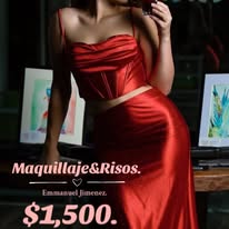 Trabajo de maquillaje y peinado 3